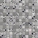 Casablanca Mono Mosaic product image showing the monochromatic colour scheme
