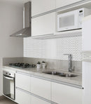 Mini Metro White - Peel and Stick Mosaic Tile