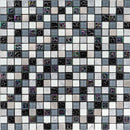 Petrol Marble Mix - Peel and Stick Mosaic Tile