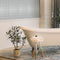 Florista Blush mosaic tile lifestyle image showing the pink and grey mosaic on the wall