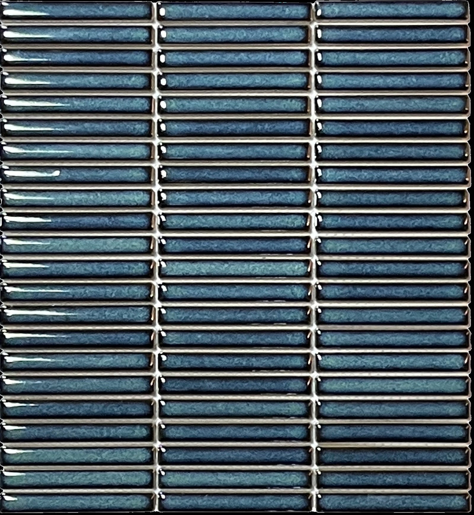 Kit Kat Mini Kingfisher Blue Mosaic Tile House of Mosaics