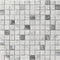Metamorphic self-adhesive mosaic product image showing the etched square mosaic pieces