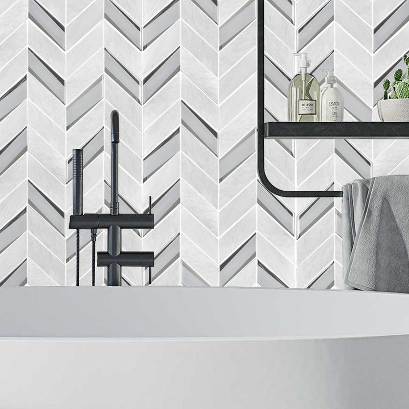 Allana Chevron Mosaic Tile