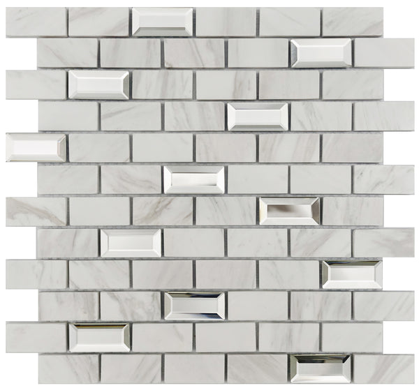 Calacatta Luxe Mosaic Tile
