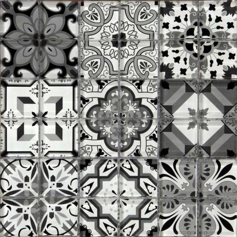 Geo Moroccan Black &amp; White