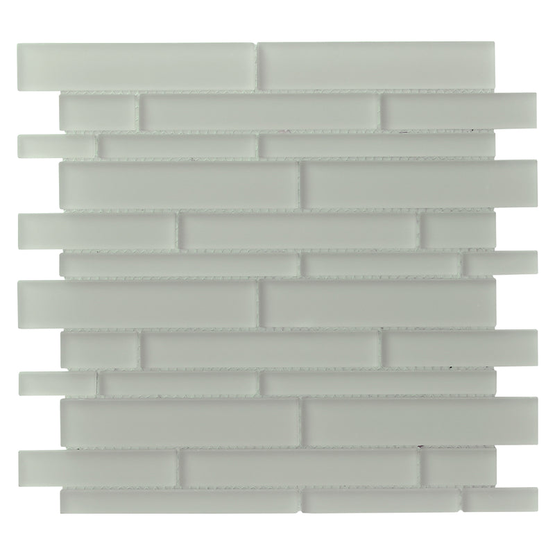 Deluxe Pearl Grey Mosaic tile in grey product image