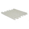 Deluxe Pearl Grey Mosaic tile product image showing the tile sheet from side on