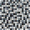 Petrol Marble Mix - Peel and Stick Mosaic Tile
