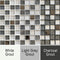 Grout image showing Antwerp against white grout, grey grout and dark grey grout