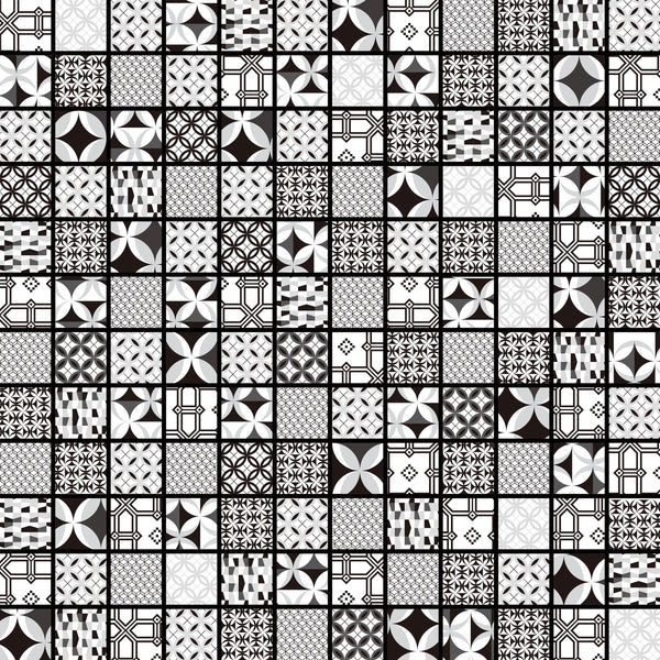 Casablanca Monochrome Peel and Stick Mosaic Tile