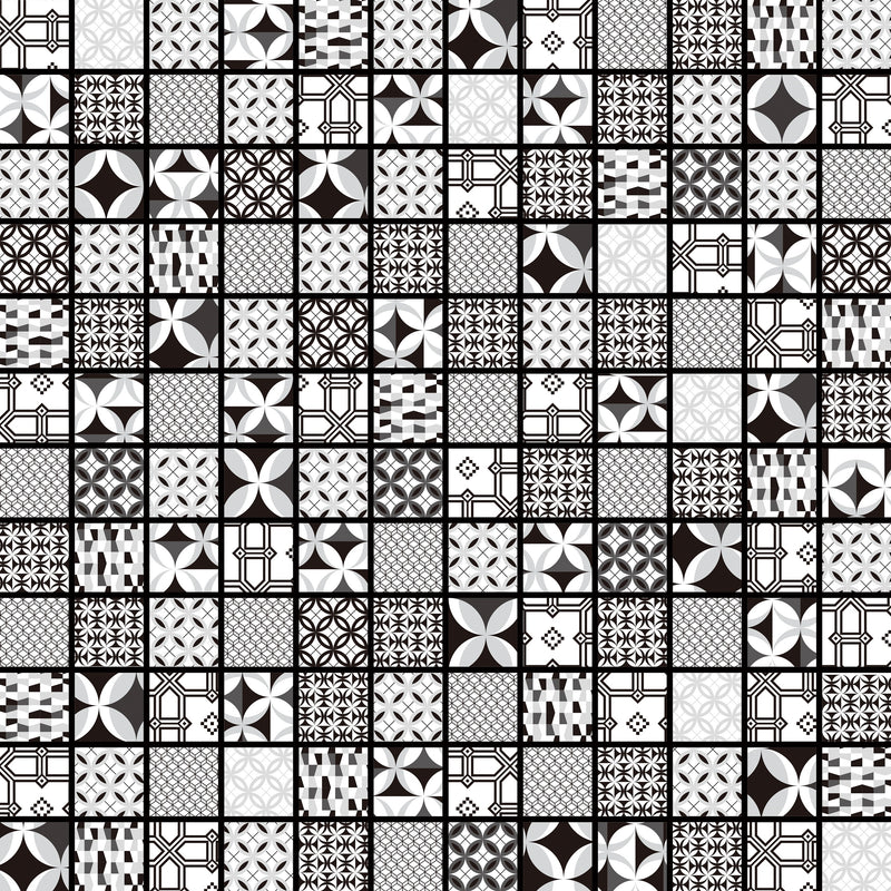 Casablanca Monochrome Self-Adhesive